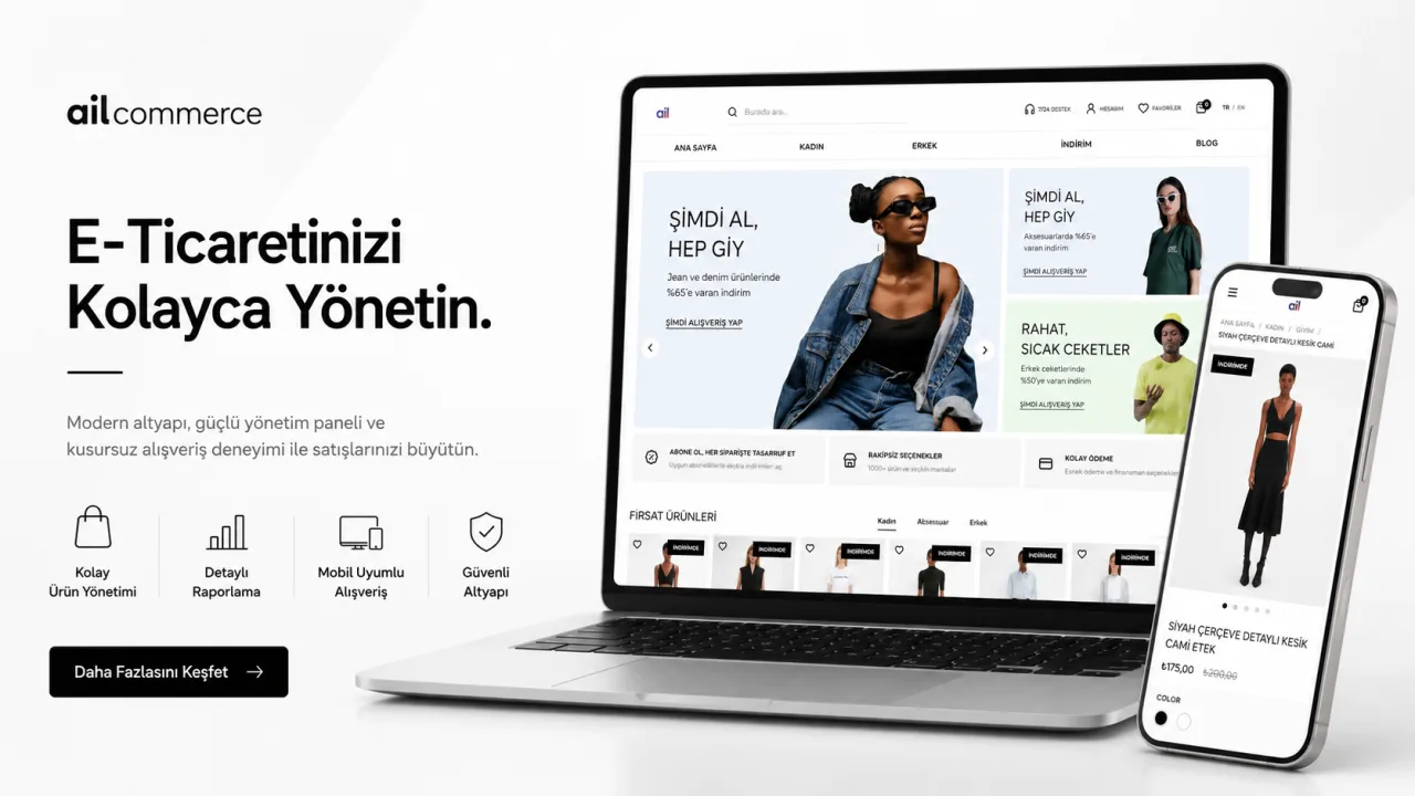 Çok Dilli E-Ticaret Platformu yazılım ekran görüntüsü